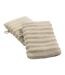 Lot de 2 Gants de Toilette Maya 15x21cm Taupe-1