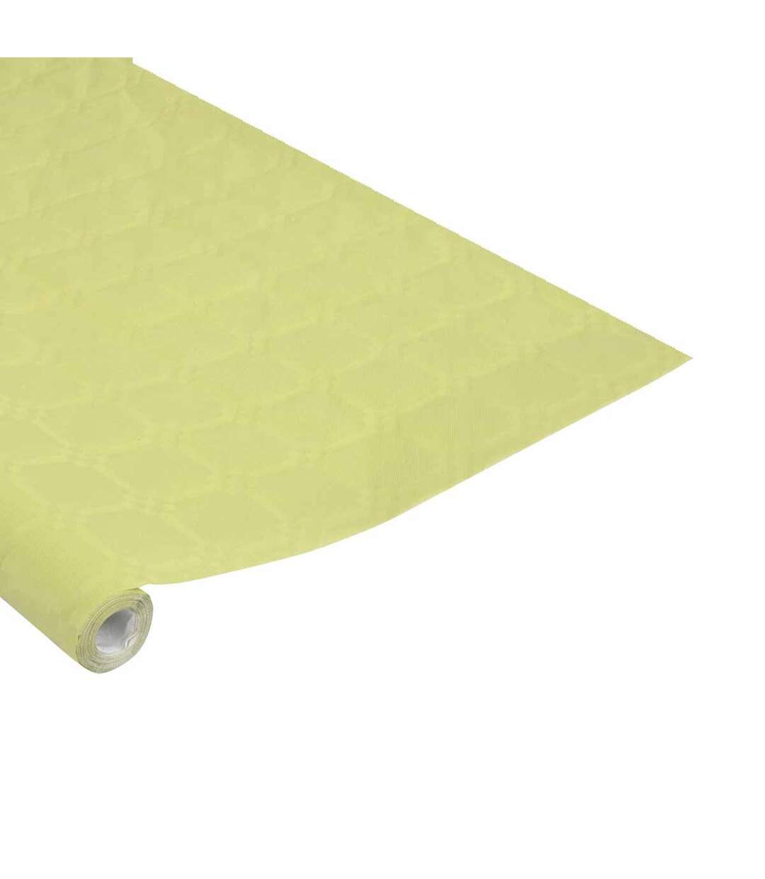 Nappe Papier Damassée 1,18x5m Tilleul-1