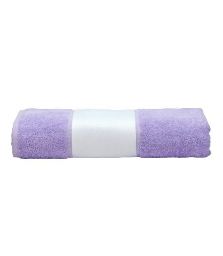 A&R Towels Subli-Me Hand Towel (Light Purple) - UTRW6040