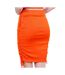 Jupe Orange Femme Vero Moda Jillian - L