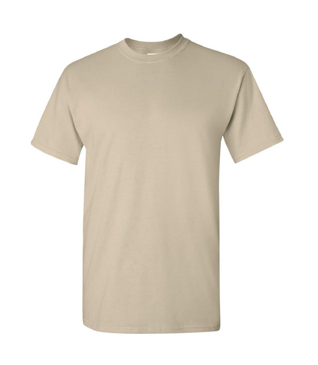 Gildan Mens Ultra Cotton Short Sleeve T-Shirt (Sand)