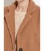 Manteau tissu bouclette mi-long boutonné-4