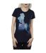 Disney Princess Womens/Ladies Cinderella Filled Silhouette Cotton T-Shirt (Deep Navy) - UTBI36742