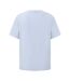Mens Small Logo Cotton T-shirt Light Blue Pretty Green-2
