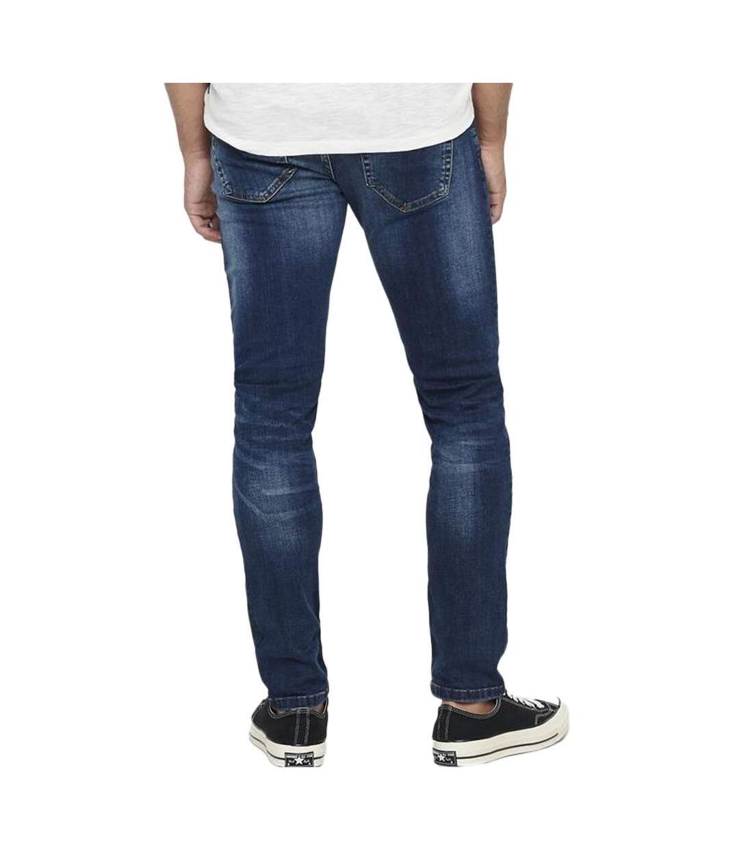 Jean bleu foncé homme only & sons weft-2