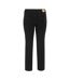 Womens/ladies Plain Slim Jeans Black Firetrap-2