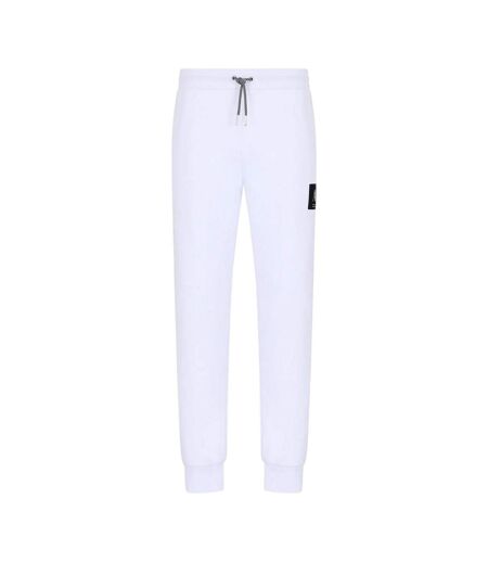 Mens Joggers White Armani Exchange