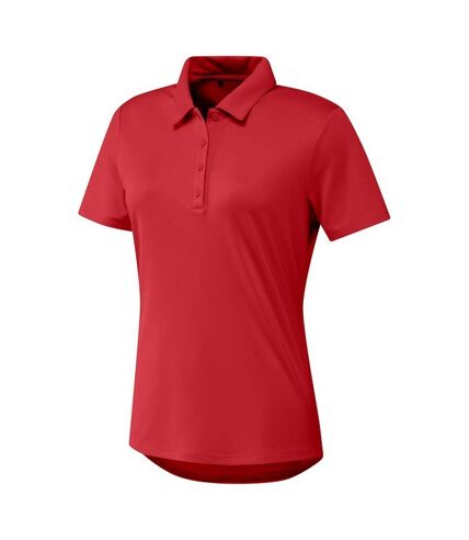 Adidas Womens/Ladies Primegreen Performance Polo Shirt (Collegiate Red) - UTRW8813