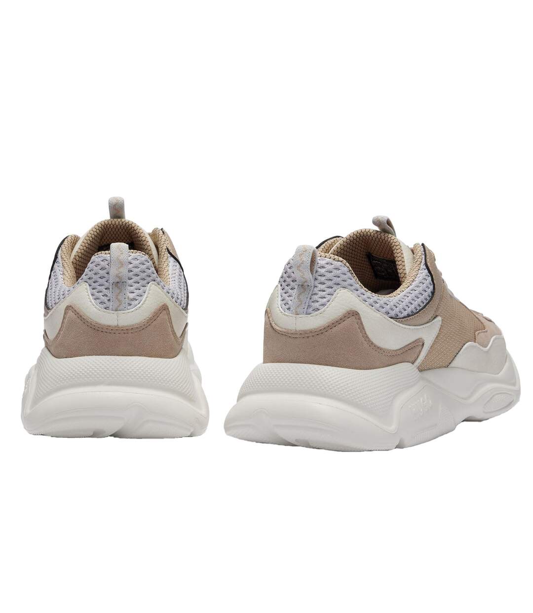 Mens Leon Mesh Trainers Medium Beige Hugo-2
