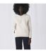 Womens/ladies Organic Hoodie Off White B&C-1