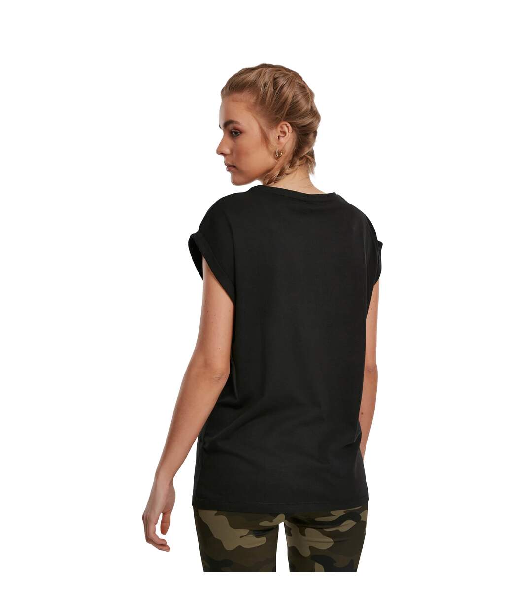 T-shirts Femme Noir Urban Classics-2