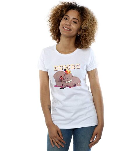 Disney - T-shirt DUMBO TIMOTHY'S TROMBONE - Femme (Blanc) - UTBI15174
