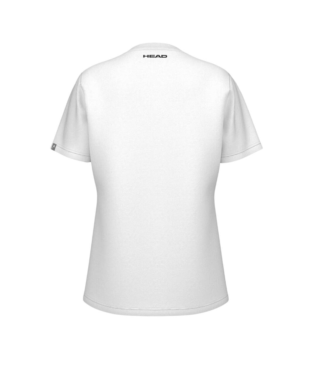 Womens/ladies Lara T-shirt White Head-3