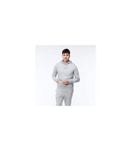 Mens Iben Pullover Hoodie Grey Iguana