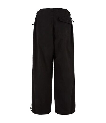 Pantalon Motif/style Parachute Femme Noir Urban Classics