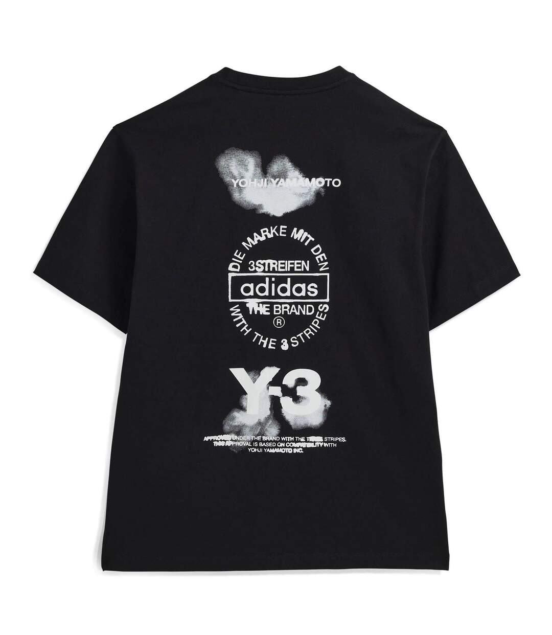 Mens T-shirt Black Y-3-3