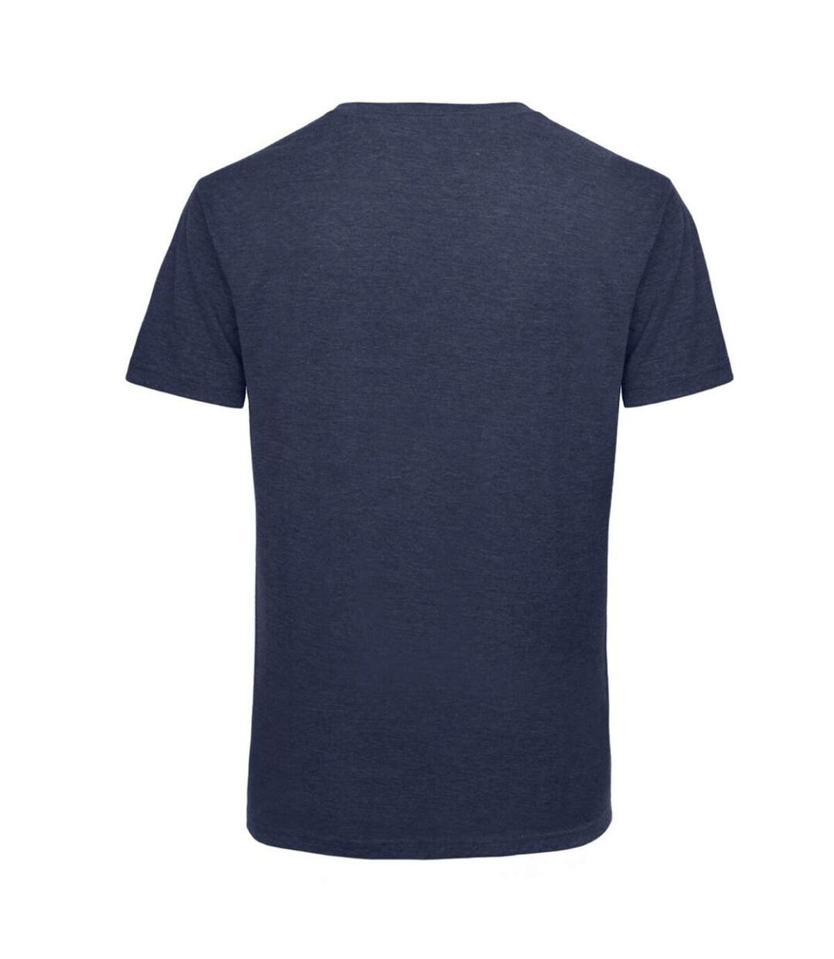 B&C Favourite - T-shirt col V - Homme (Bleu marine chiné) - UTBC3639