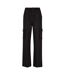 Pantalon À Poches Femme Noir Urban Classics-1