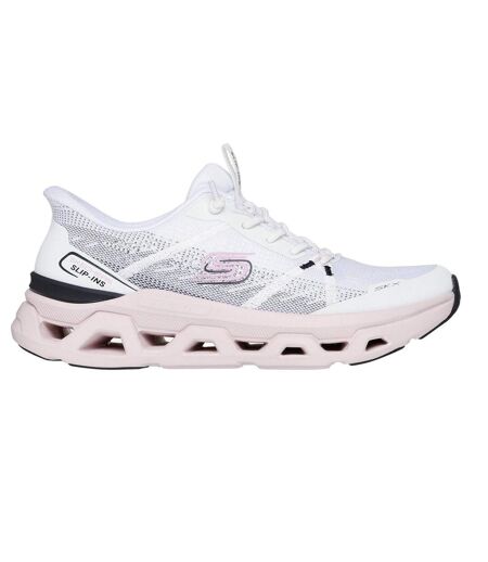 Baskets Engineered Femme Blanc Rose Skechers