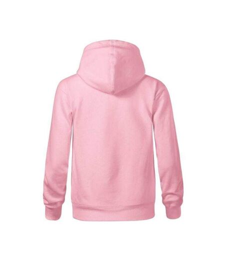 Sweat À Capuche Moon Femme Rose Malfini