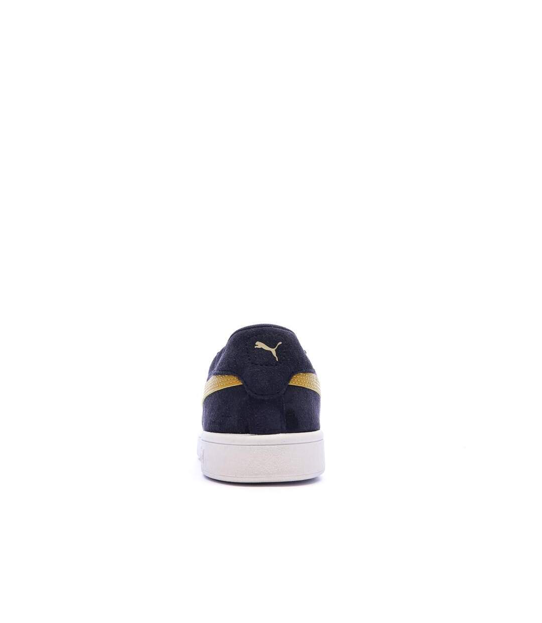 Baskets marine/jaune homme puma smash 3.0-3