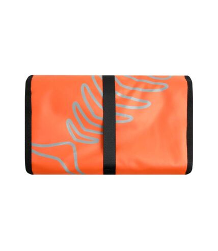 Harmac tarpaulin fold up wash bag one size orange Weird Fish