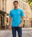 CHALLENGER TEE3007D - Tee-shirt imprimé manches courtes en pur coton jersey respirant-5
