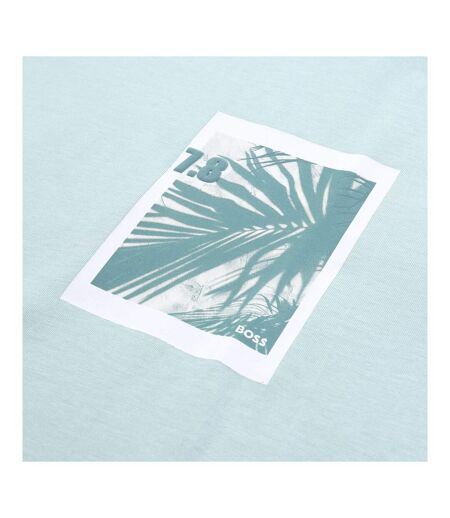 T-shirt Board Homme Turquoise Vif Boss