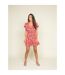 Robe courte motifs IRED - Dona X Lisa-4