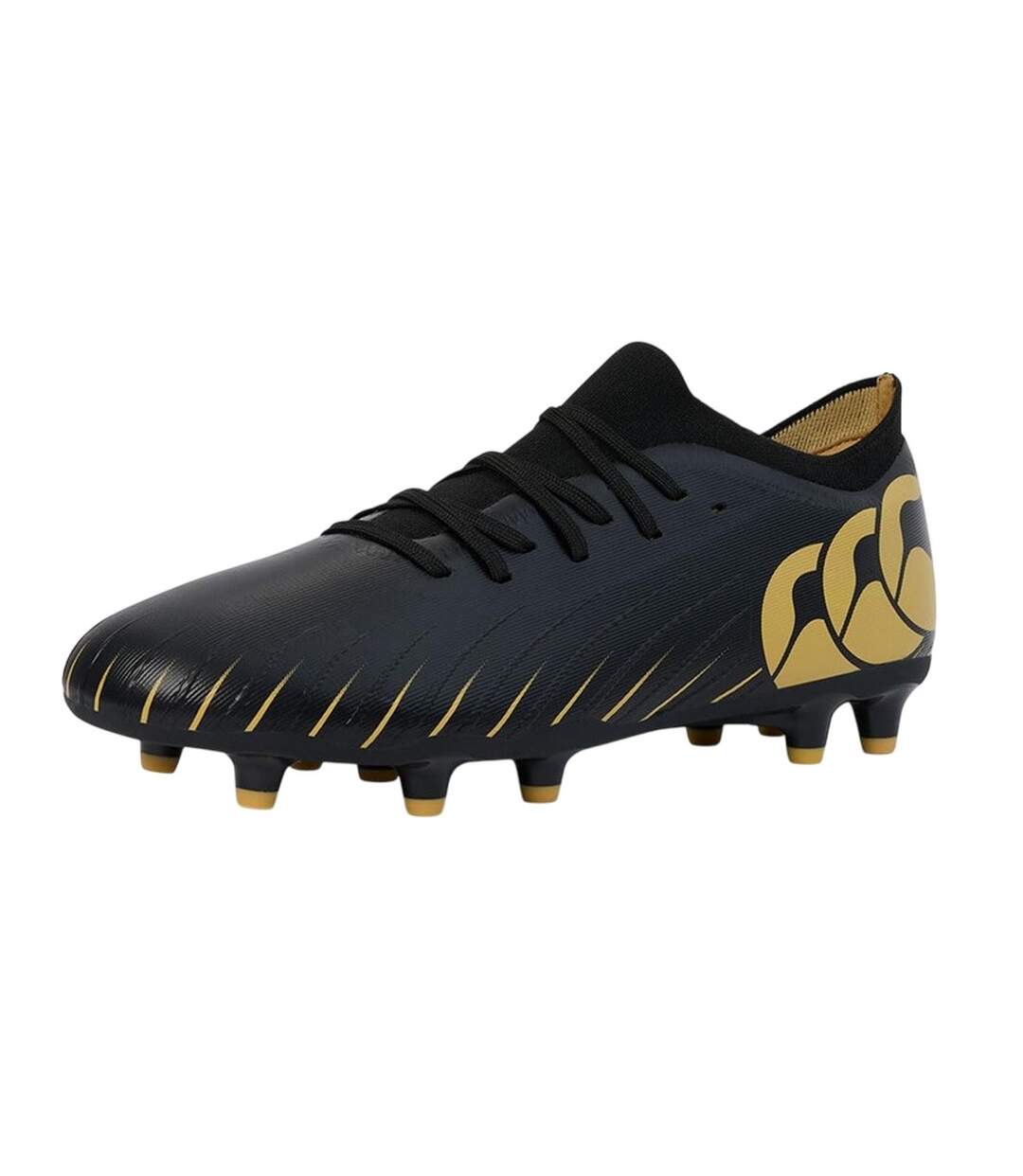 Unisex Adult Speed Falcon Pro Firm Ground Rugby Boots Black Canterbury-1