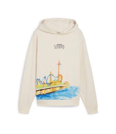 Sweat beige homme puma showtime - l
