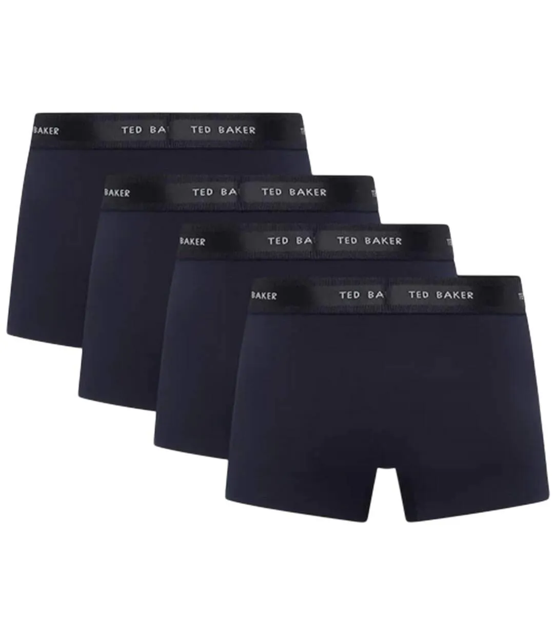 Lot De 4  Boxers Motif/style Uni Homme Bleu Marine Ted Baker-2