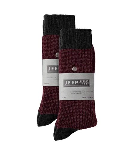 4 Pack Mens Cotton Dress Socks | Spirit Square Knit Socks