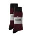4 Pack Mens Cotton Dress Socks | Spirit Square Knit Socks-2