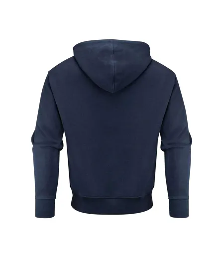 Unisex Adult Hopedale Hoodie Navy James Harvest