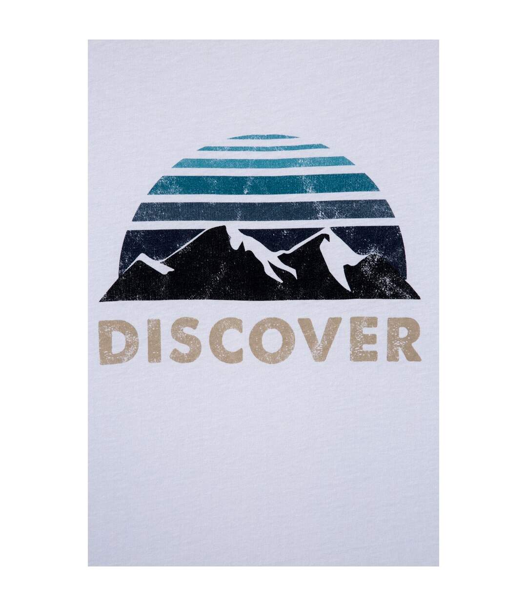 T-shirt discover homme blanc Mountain Warehouse Mountain Warehouse