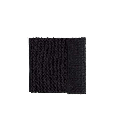 Tapis de Salle de Bain Wilmer 50x80cm Noir