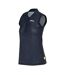 Polo Sans Manches Motif/style Léopard Femme Noir Slazenger-3