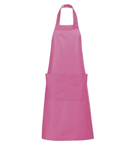 Tablier long avec poches - 88010 - rose