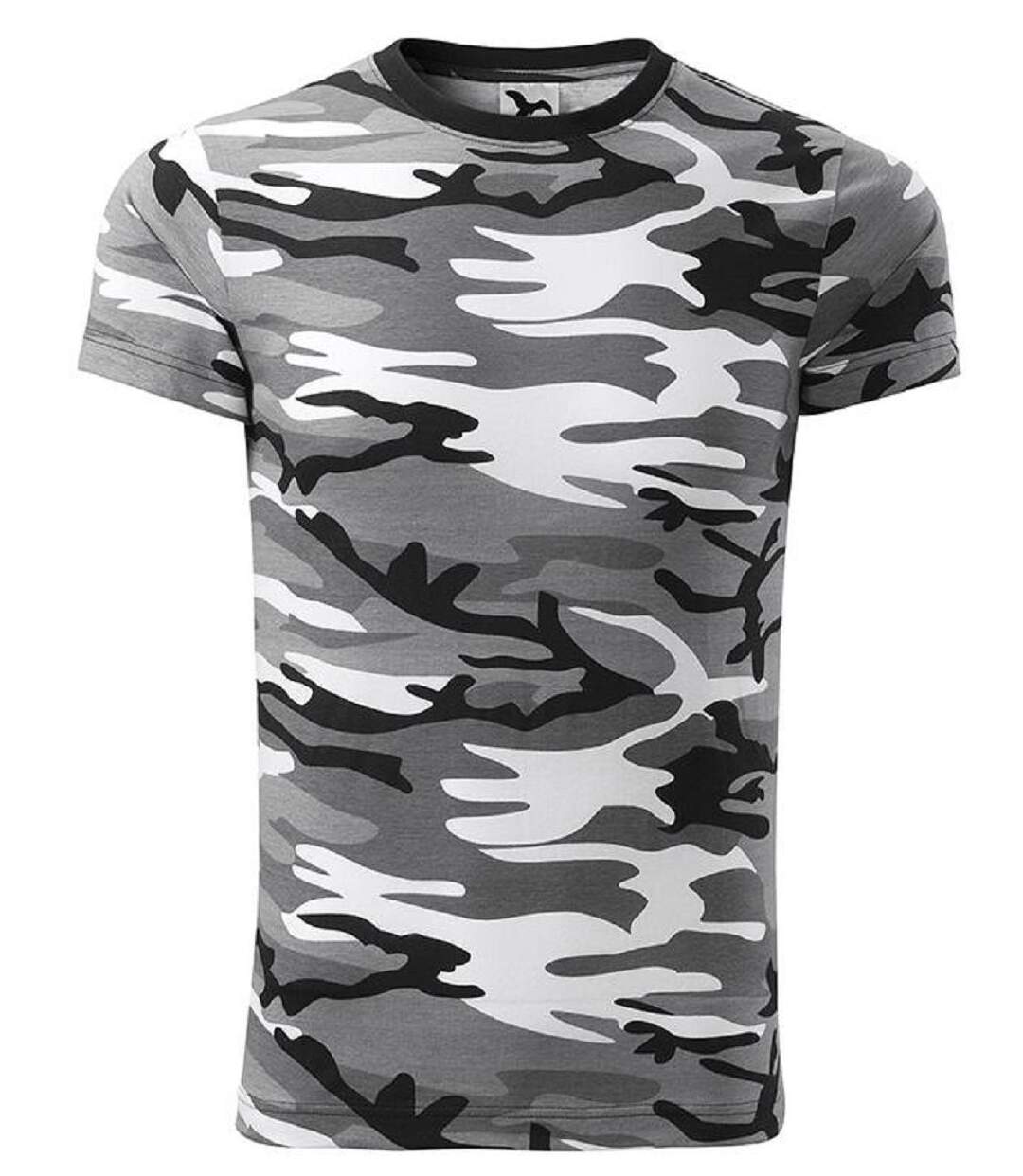 T-shirt camouflage - Unisexe - MF144 - gris camo-1