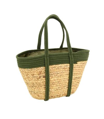 Sac en palmier naturel et teinté