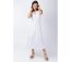 Robe longue sans manches SERAPHINE blanc Coton Du Monde-2