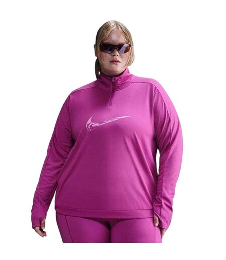 Haut Sport Motif/style Réfléchissant Femme Rose Fuchsia Nike