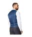 Mens windowpane check slim waistcoat charcoal Burton