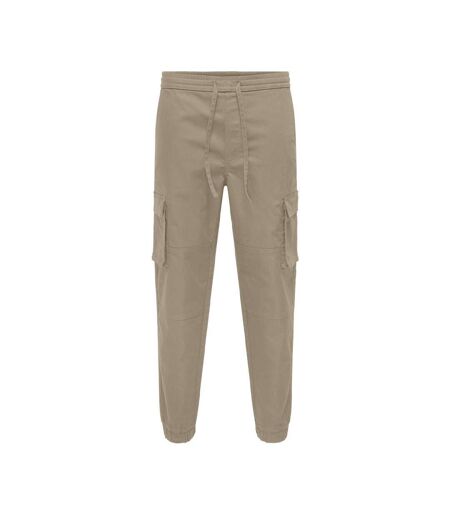 Pantalon cargo beige homme only & sons regular 5750