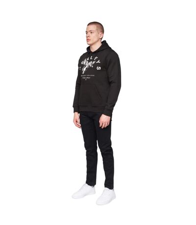 Mens Colhen Hoodie Black Henleys