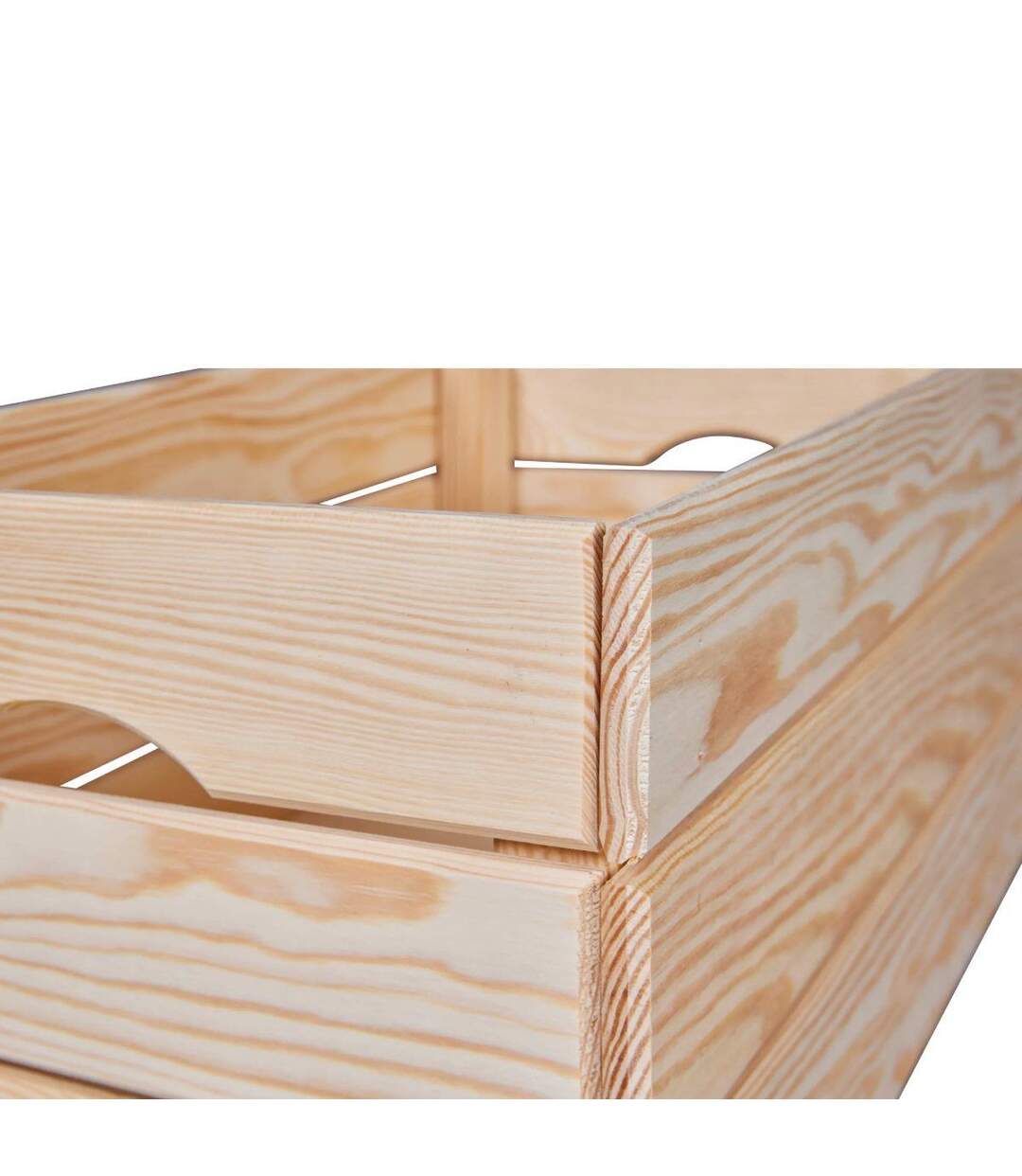 Cagette en Bois Silver 51cm Naturel-4