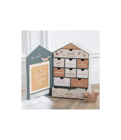 Coffret Maison Enfant Forêt 30cm Multicolore