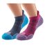 2 Pack Ladies Run Socklet - Women's Single Layer Socklet - Twin Pack-3