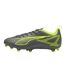 Chaussures De Foot Pour Terrain Ferme Ultra Play Enfant Argenté Jaune Puma-2